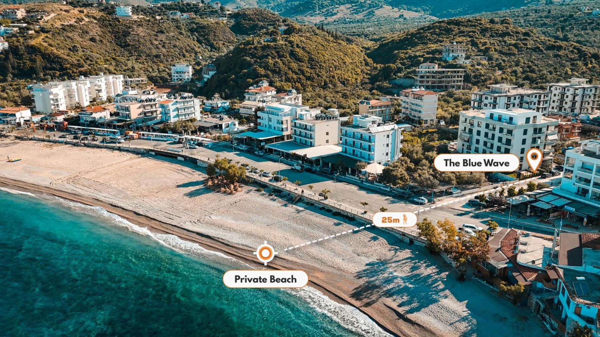 The Blue Wave Hotel 希马拉 外观 照片